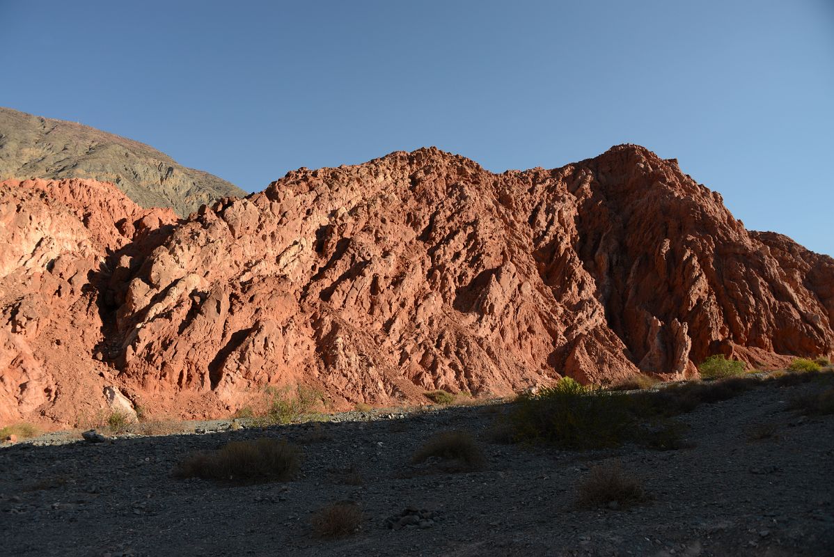 33 Colourful Eroded Hill Close Up From Paseo de los Colorados In Purmamarca